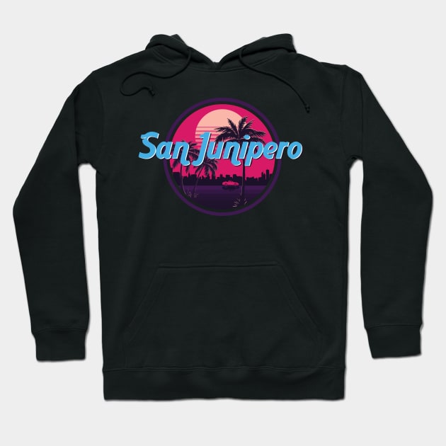 San Junipero Hoodie by ggiuliafilippini